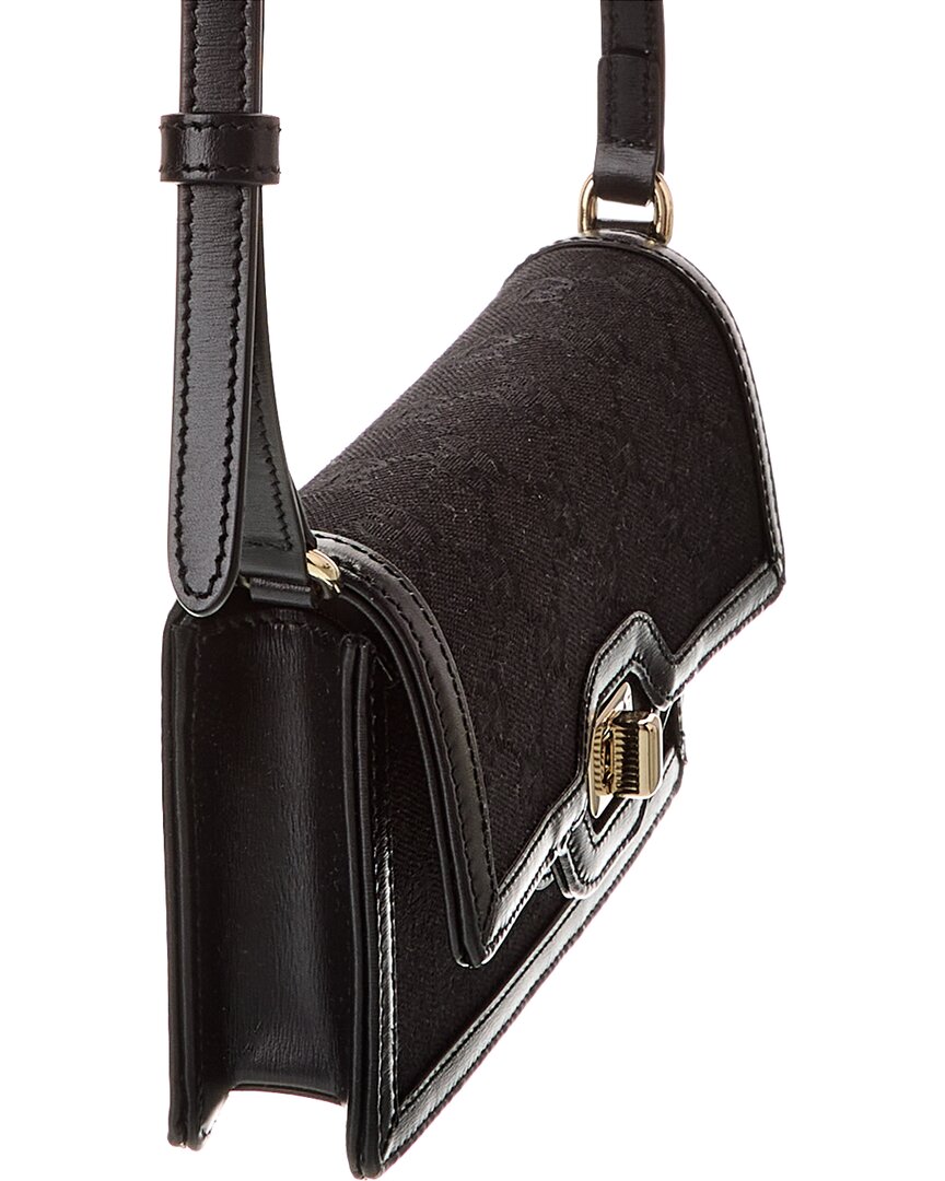 Gucci Luce Mini Gg Canvas & Leather Shoulder Bag
