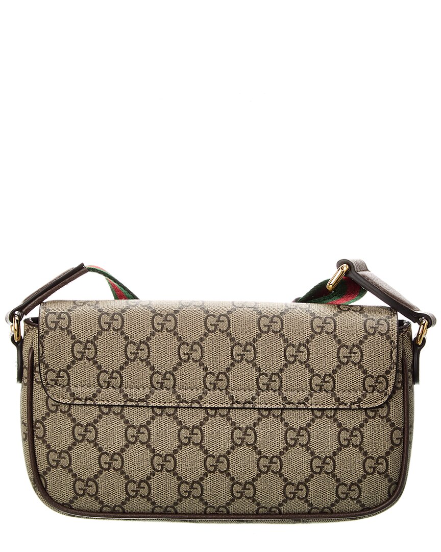 Gucci Ophidia Mini Gg Supreme Canvas & Leather Crossbody