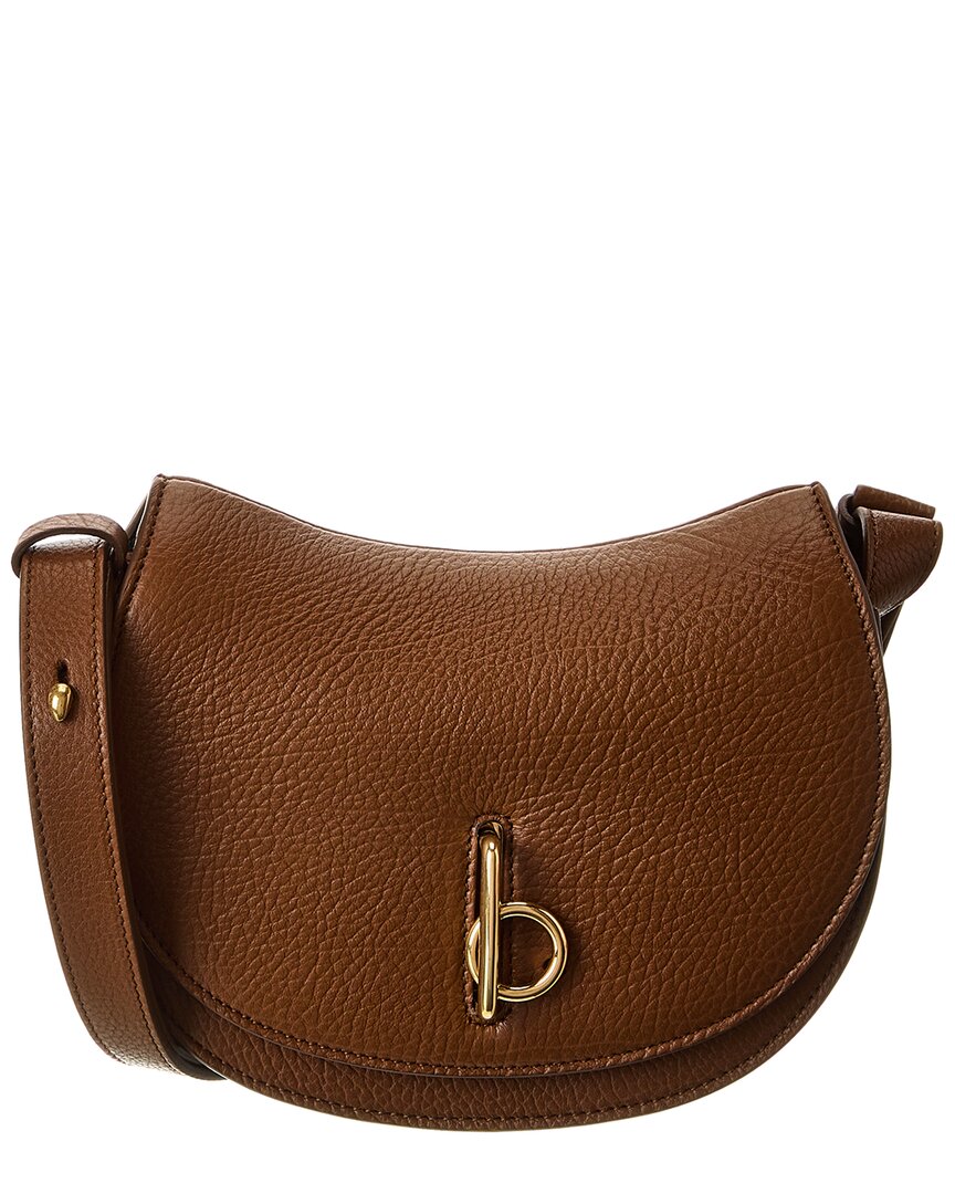 Burberry Rocking Mini Leather Shoulder Bag ONE SIZE Brown Multi