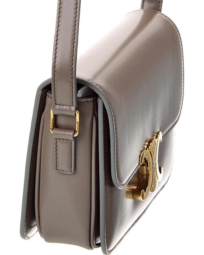 Celine Teen Triomphe Leather Shoulder Bag