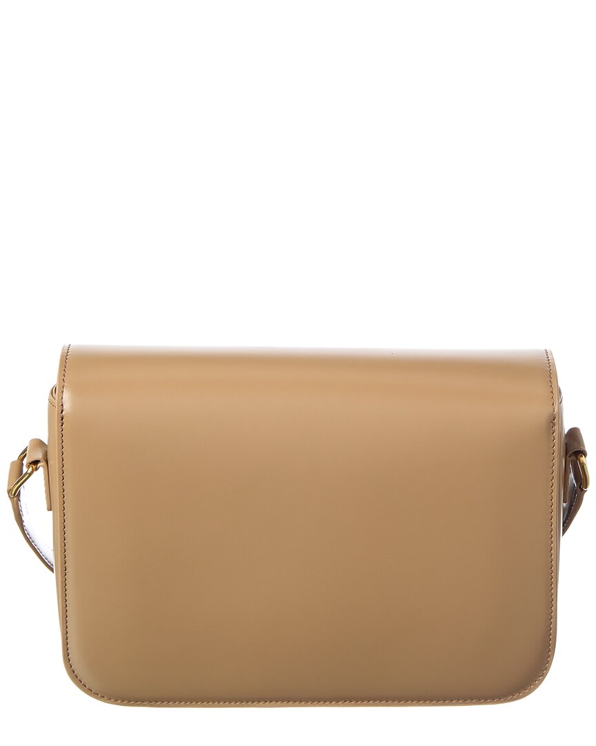 Celine Classique Triomphe Leather Shoulder Bag