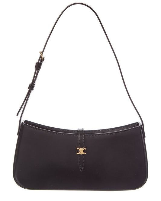 Celine Tina Leather Shoulder Bag