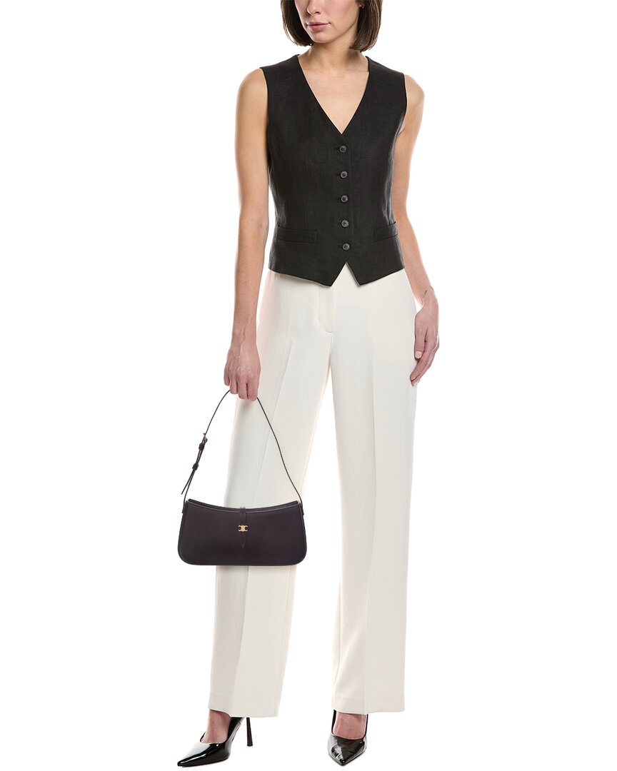 Celine Tina Leather Shoulder Bag