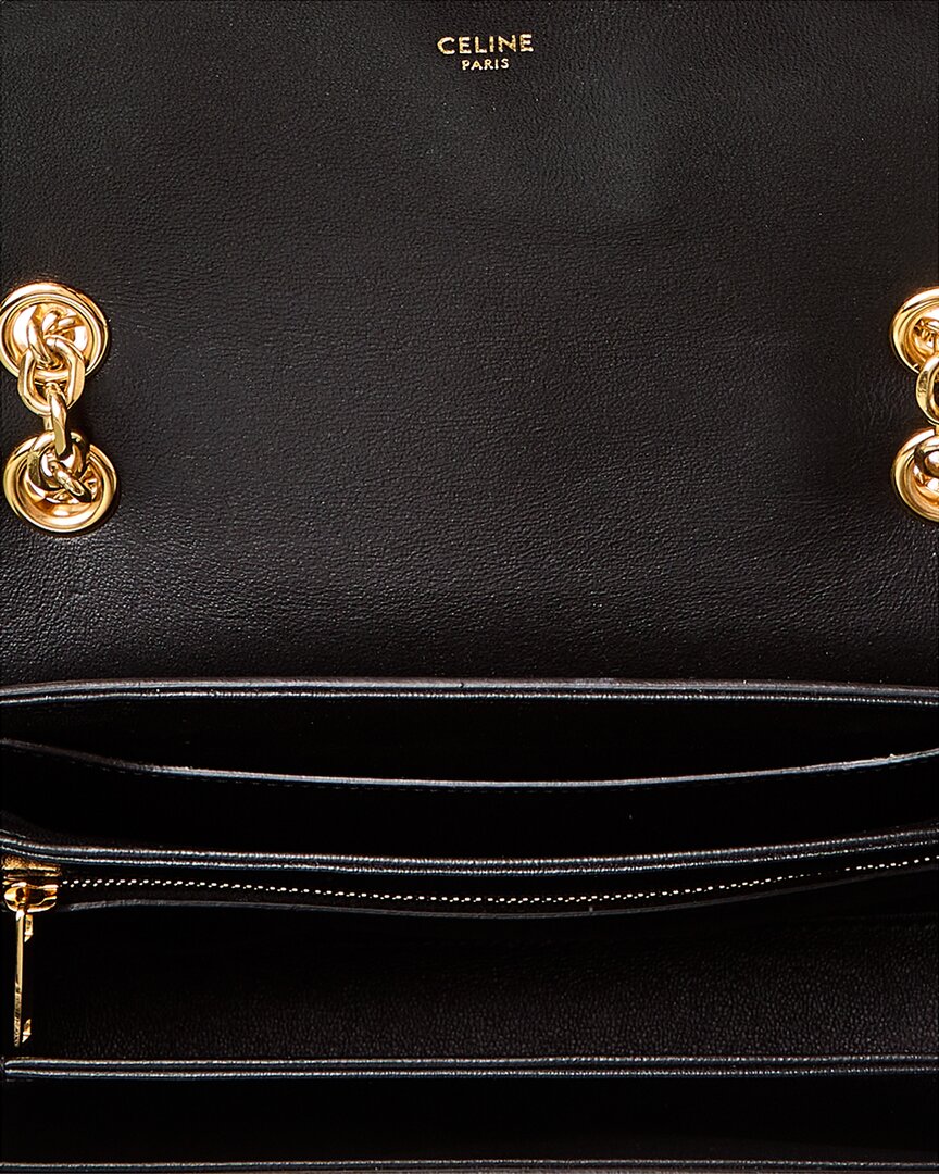 Celine C Medium Leather Shoulder Bag ( Pre-Loved)