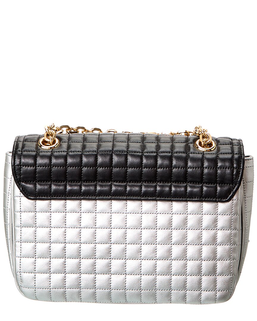 Celine C Medium Quilted Leather Shoulder Bag ( Pre-Loved)