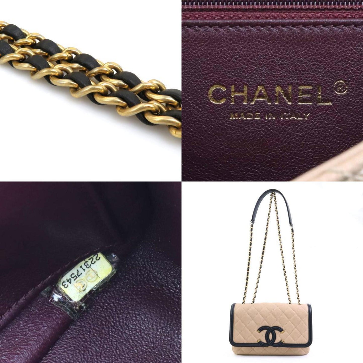 CHANEL Matelasse Shoulder Bag