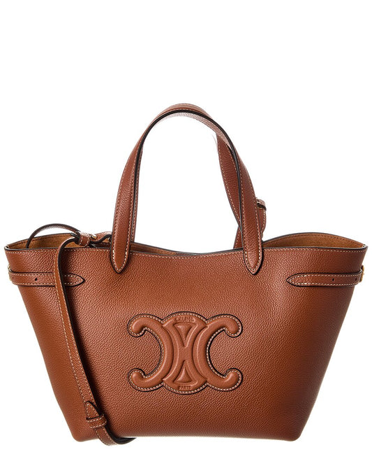 Celine Cabas Anais Mini Leather Tote