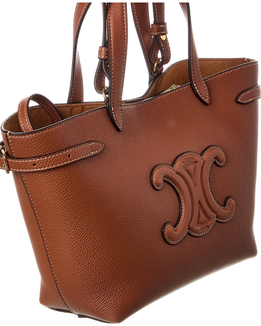 Celine Cabas Anais Mini Leather Tote