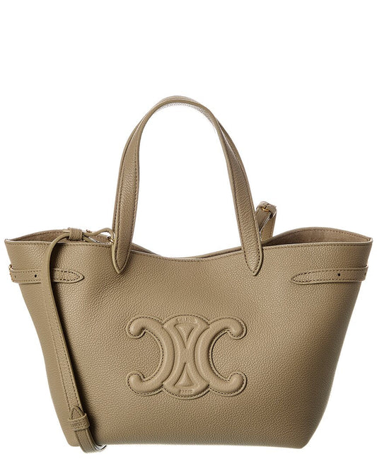 Celine Cabas Anais Mini Leather Tote