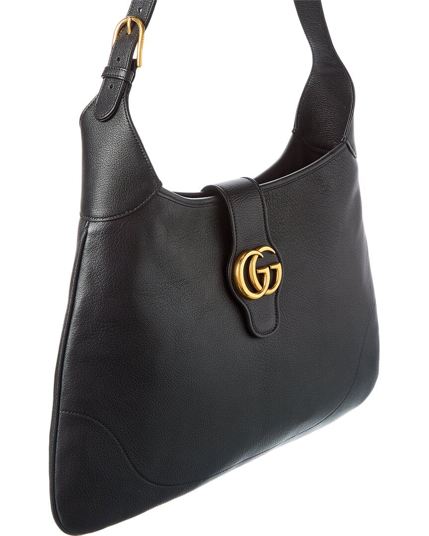 Gucci Aphrodite Leather Shoulder Bag