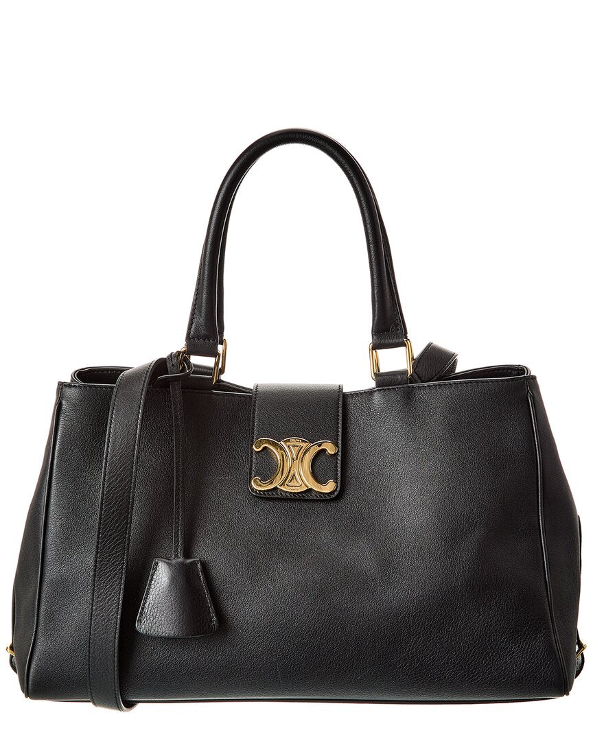 Celine Appoline Medium Leather Tote