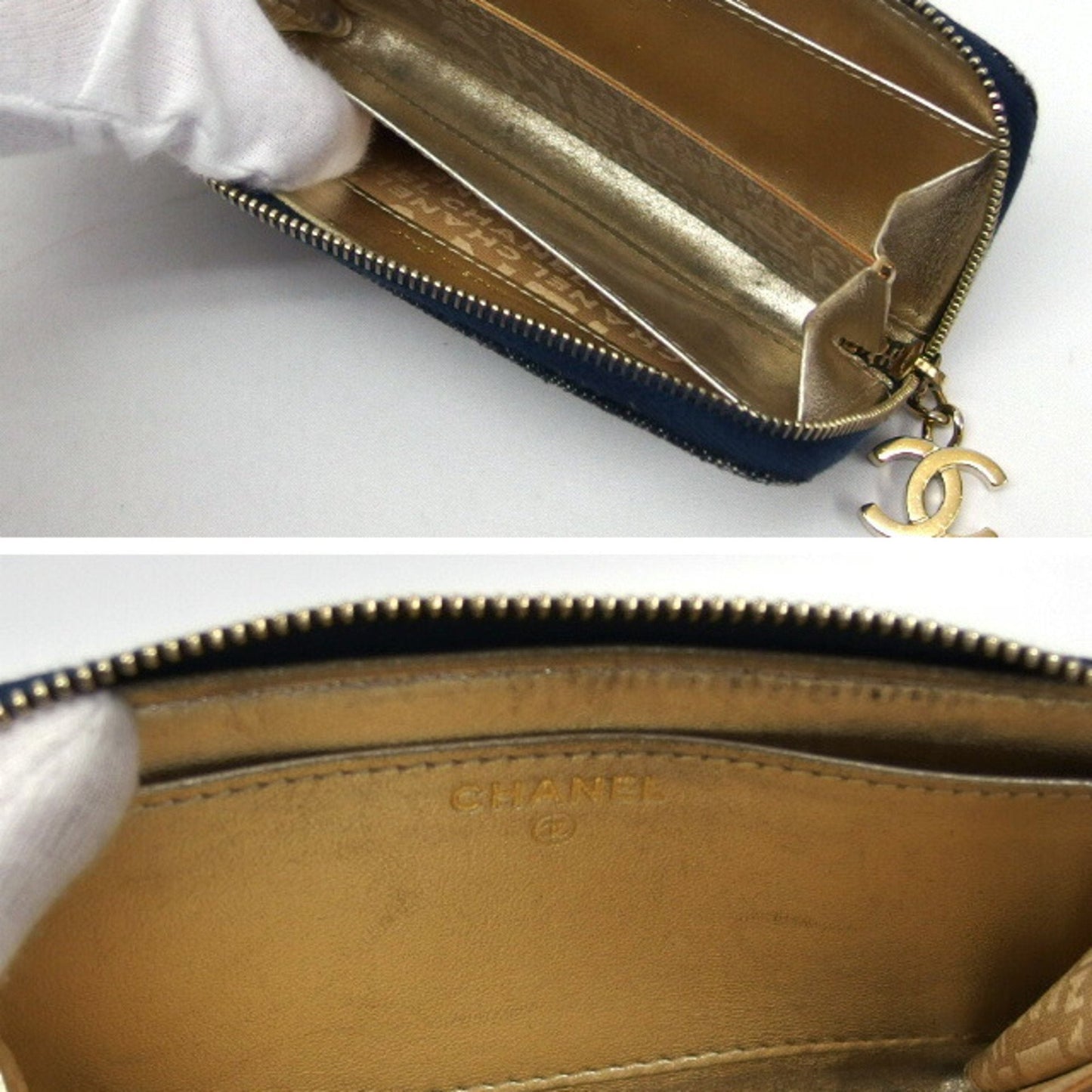Top Quality Chanel Logo CC Wallet