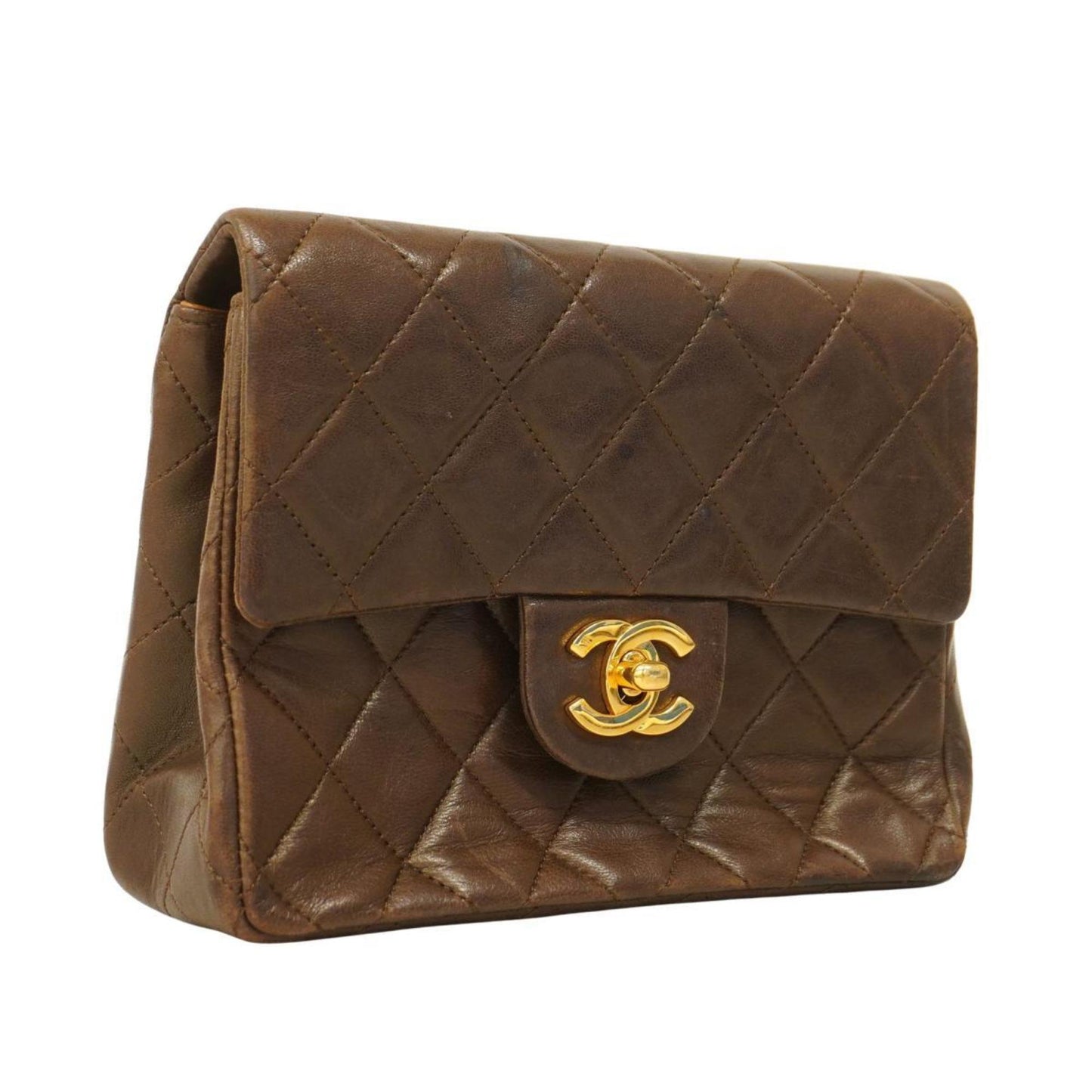 CHANEL Mini matelasse Shoulder Bag