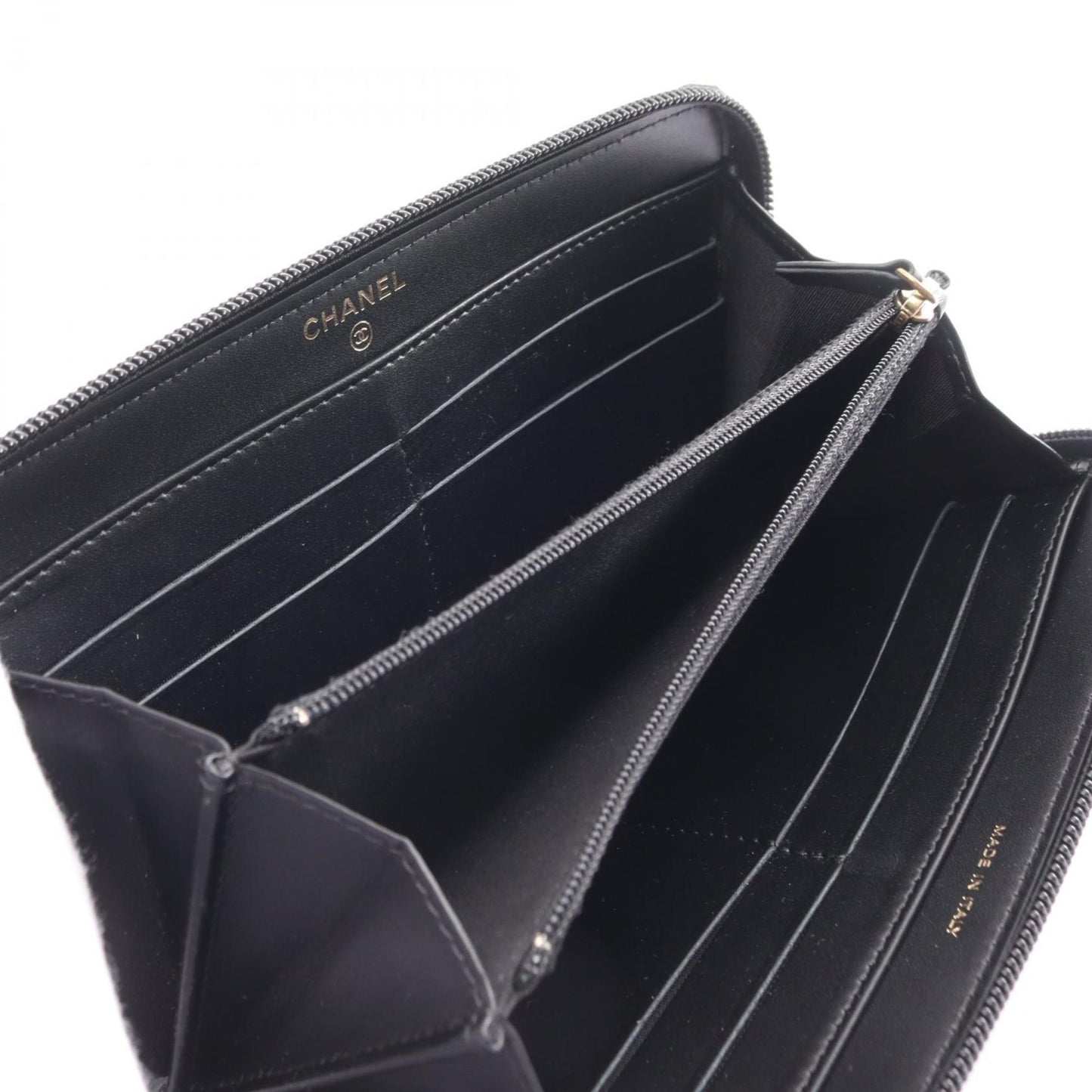 Top Quality Chanel Logo CC Wallet