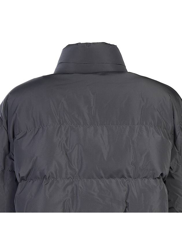 Luxury Balenciaga  Sporty B Logo Point Down Padding Grey