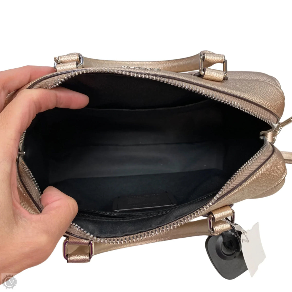 Handbag Designer By Coach, Size: Small