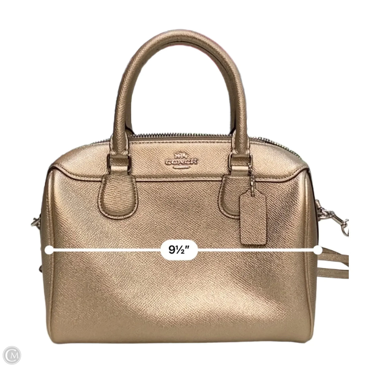Handbag Designer By Coach, Size: Small