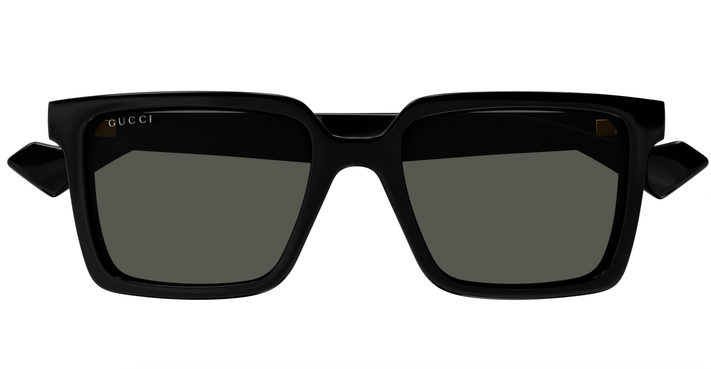 Gucci GG1540S-001 Black square Mens Sunglasses