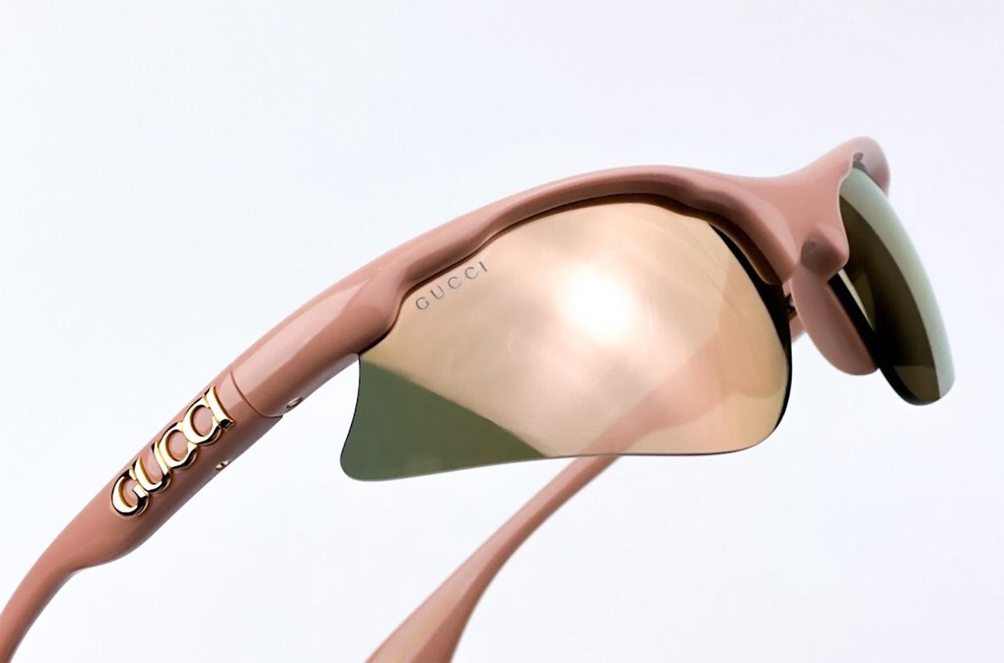Gucci GG1774S-004 Pink shield Unisex Sunglasses