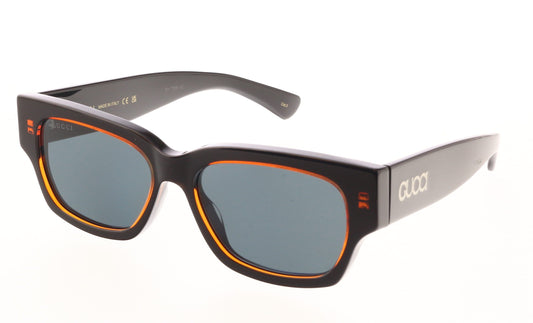 Gucci GG1794S-003 Black & Red square Mens Sunglasses