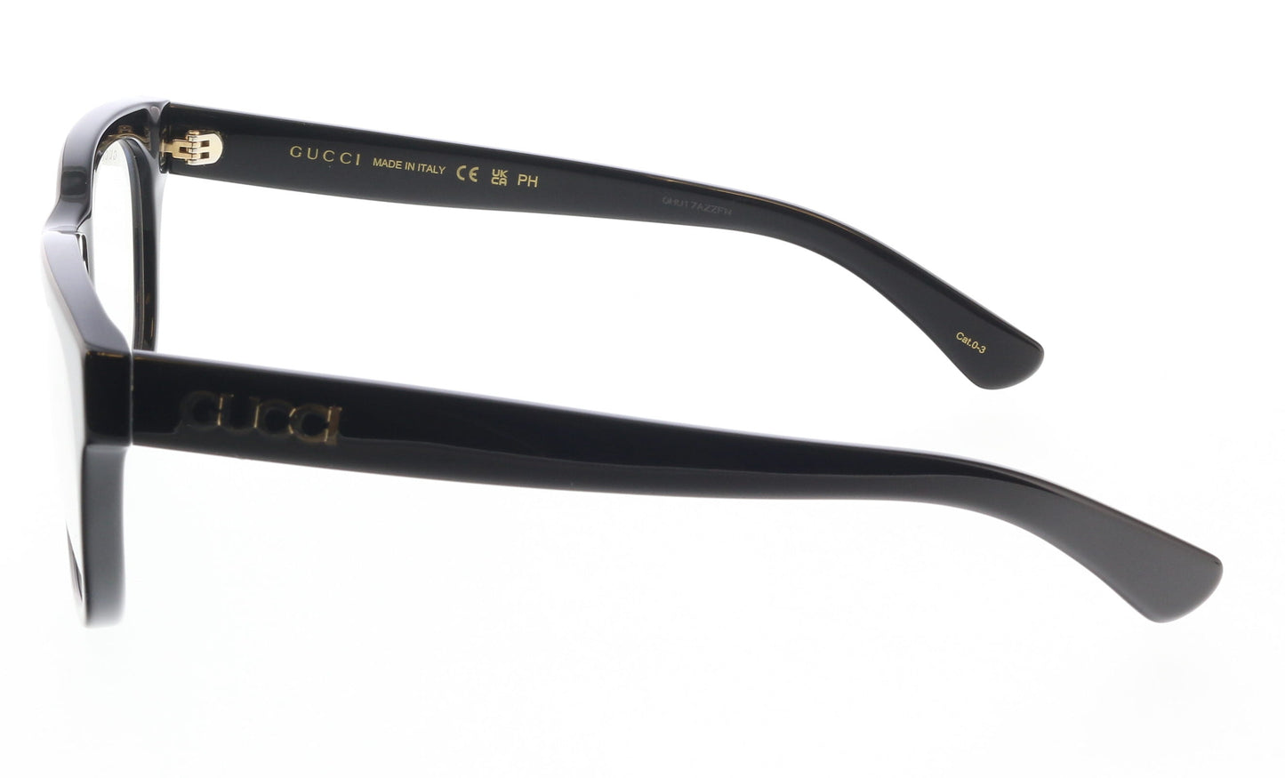 Gucci GG1796S-001 Black square Mens Sunglasses