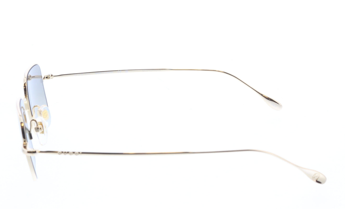 Gucci GG1813S-001 Gold square Unisex Sunglasses