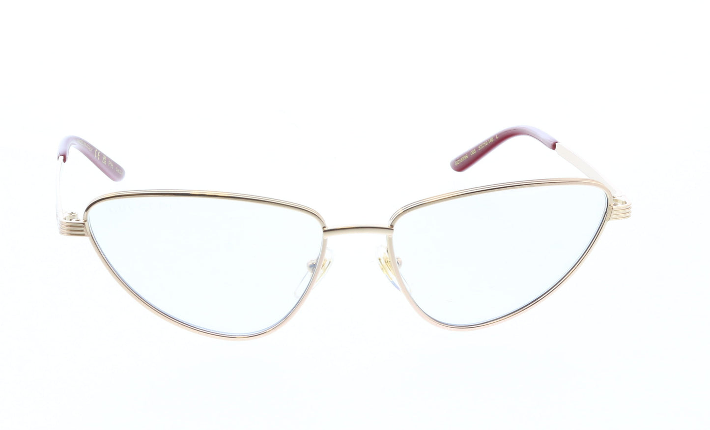 Gucci GG1879S-005 Gold cat-eye Ladies Sunglasses