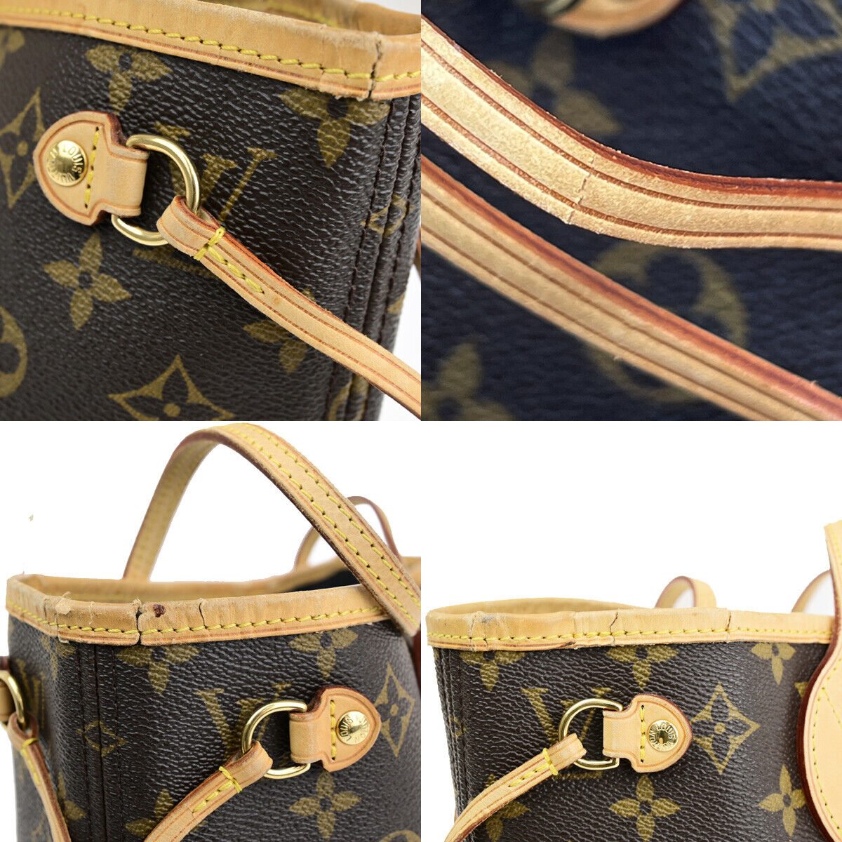 LOUIS VUITTON Neverfull PM Handbag