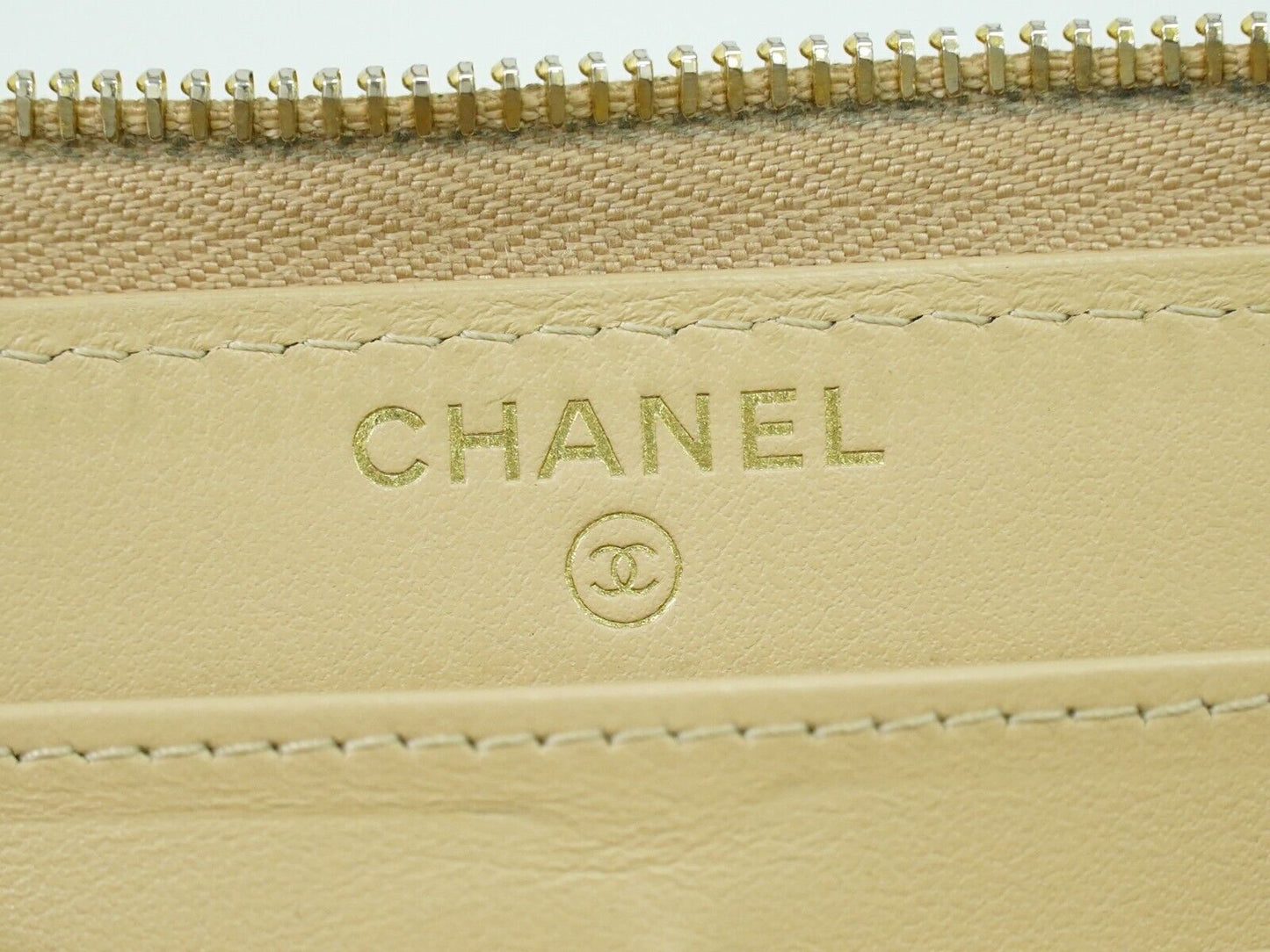 Top Quality Chanel Portefeuille Zippe Wallet
