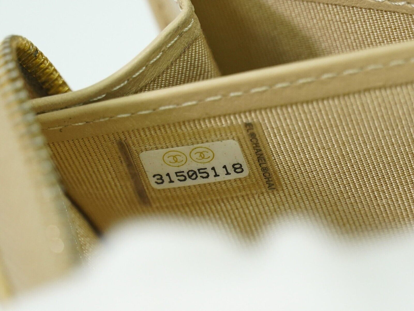 Top Quality Chanel Portefeuille Zippe Wallet