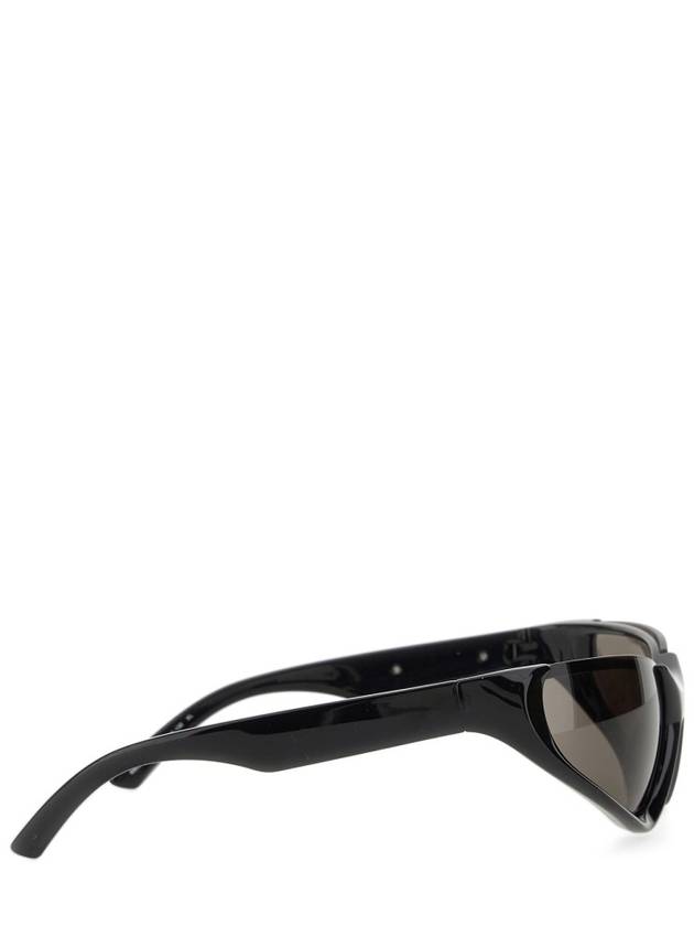 Luxury Balenciaga  Xpander Rectangle Sunglasses Black