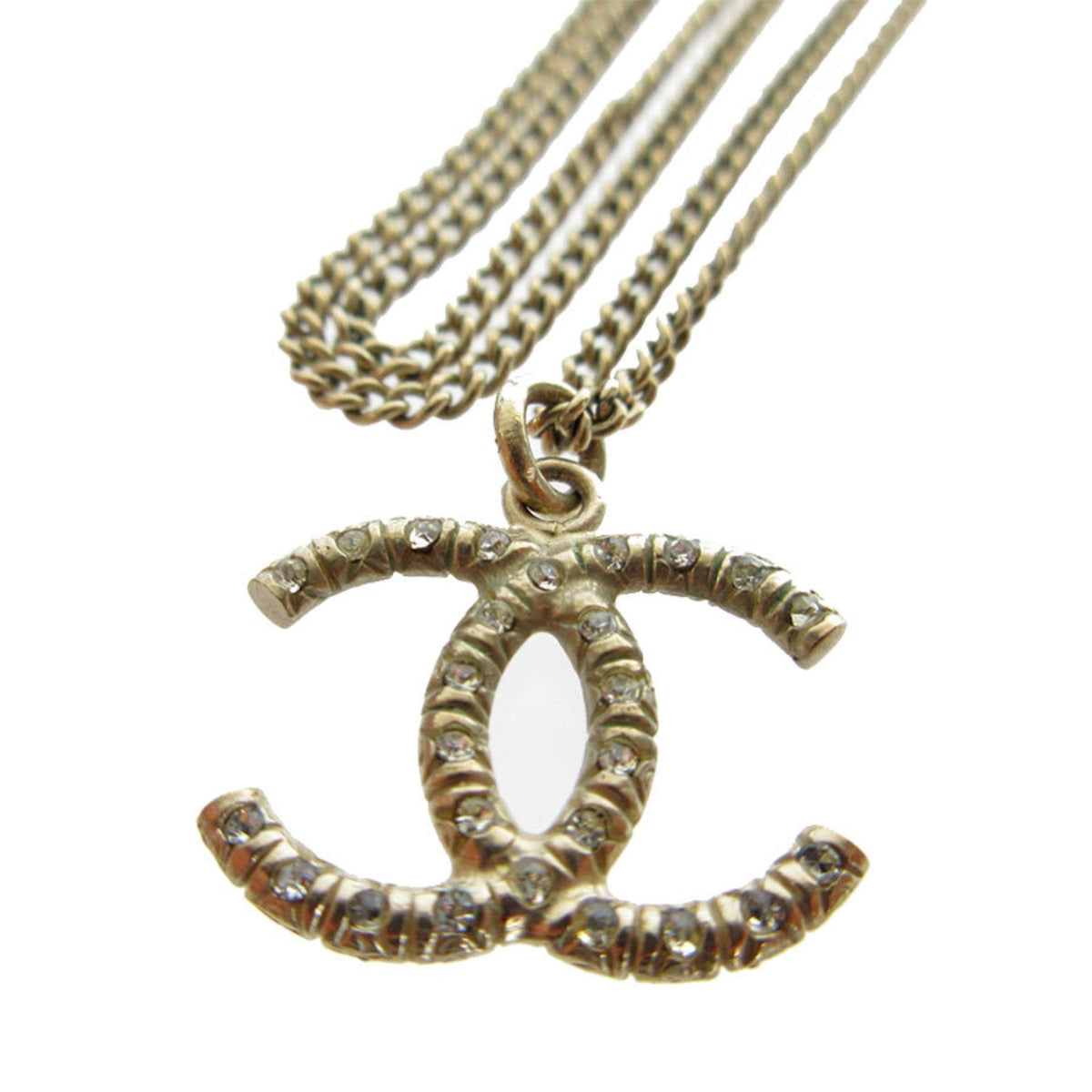 Top Quality Chanel Logo CC Necklace