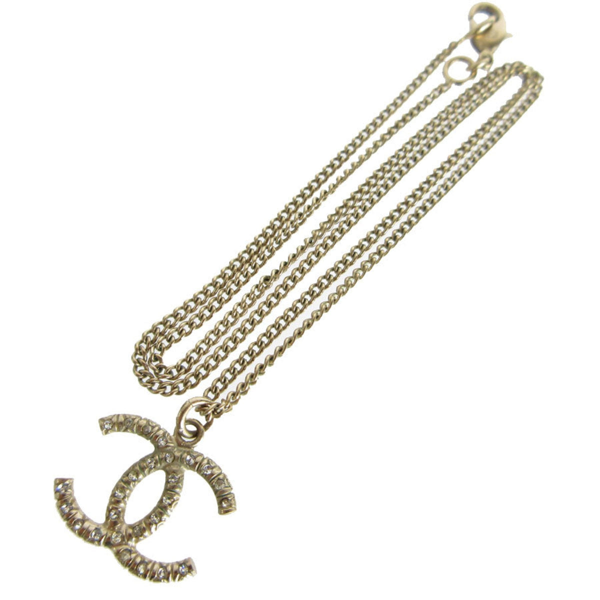 Top Quality Chanel Logo CC Necklace