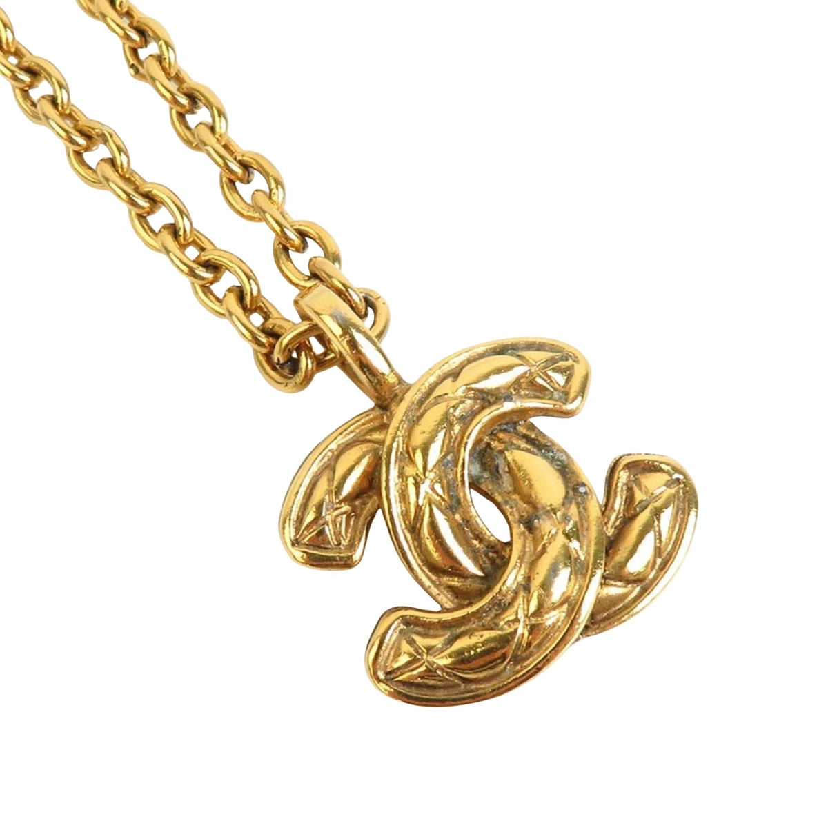 Top Quality Chanel Logo CC Necklace