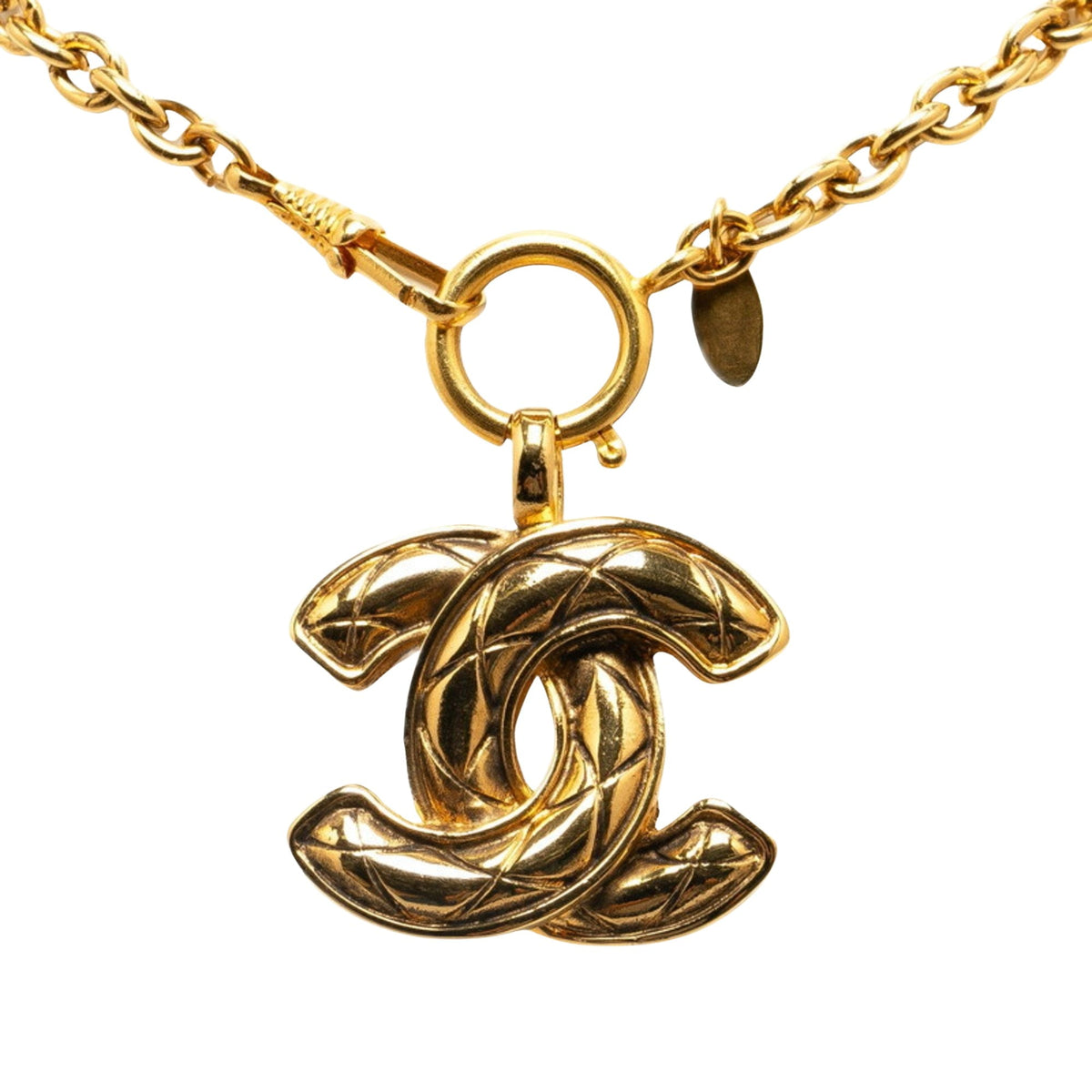 Top Quality Chanel Logo CC Necklace