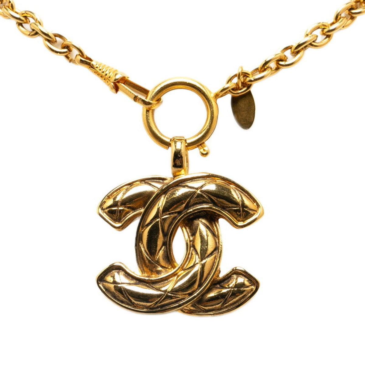 Top Quality Chanel Logo CC Necklace