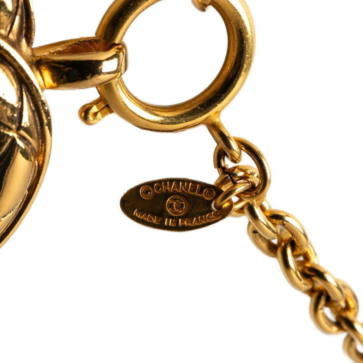 Top Quality Chanel Logo CC Necklace