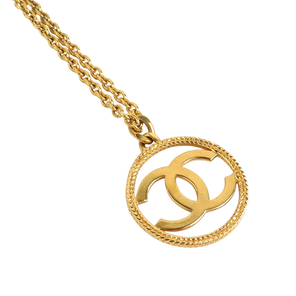 Top Quality Chanel Logo CC Necklace