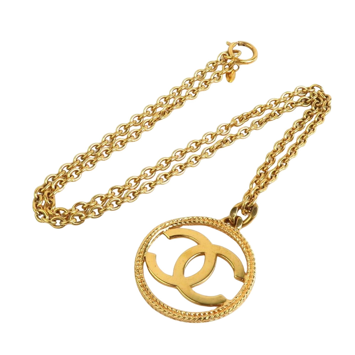 Top Quality Chanel Logo CC Necklace
