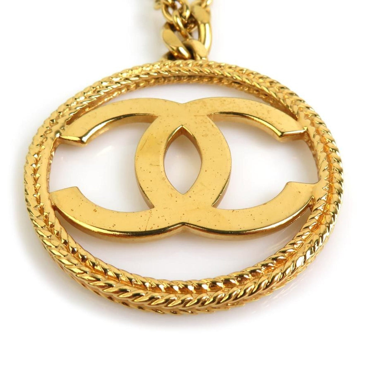 Top Quality Chanel Logo CC Necklace