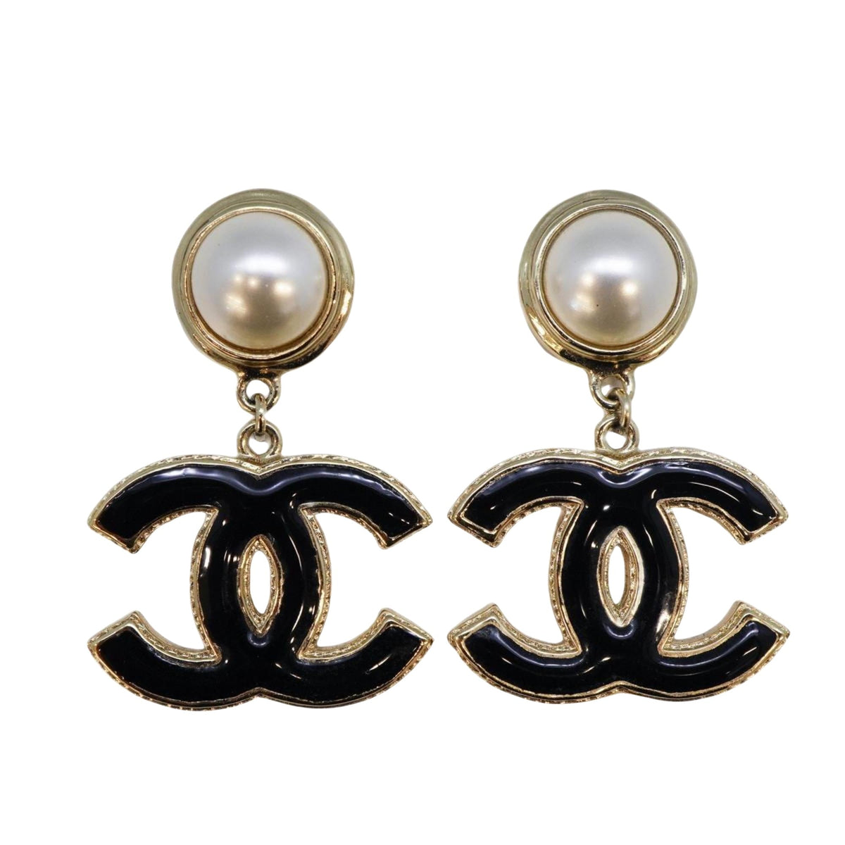 Top Quality Chanel Logo CC Earrings