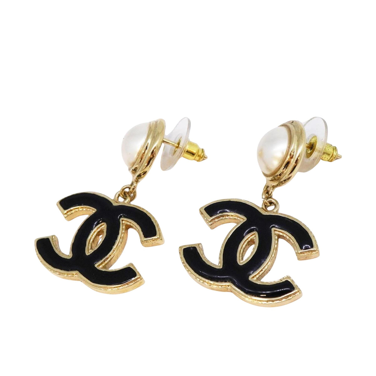 Top Quality Chanel Logo CC Earrings