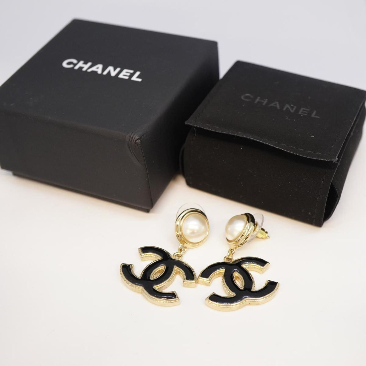 Top Quality Chanel Logo CC Earrings
