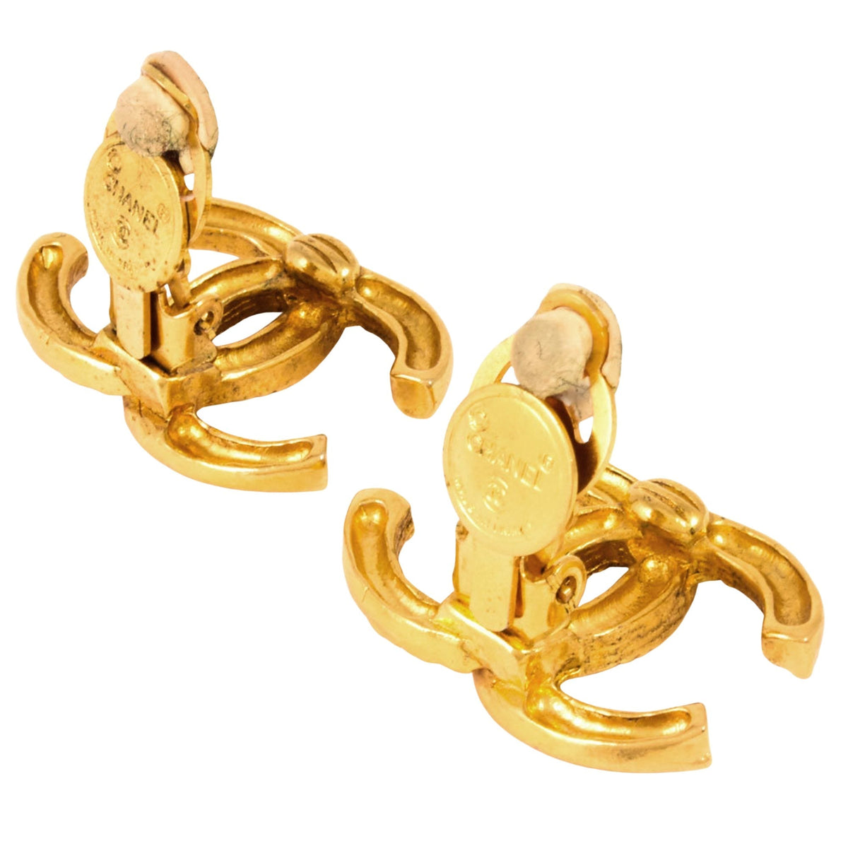 Top Quality Chanel Logo CC Earrings
