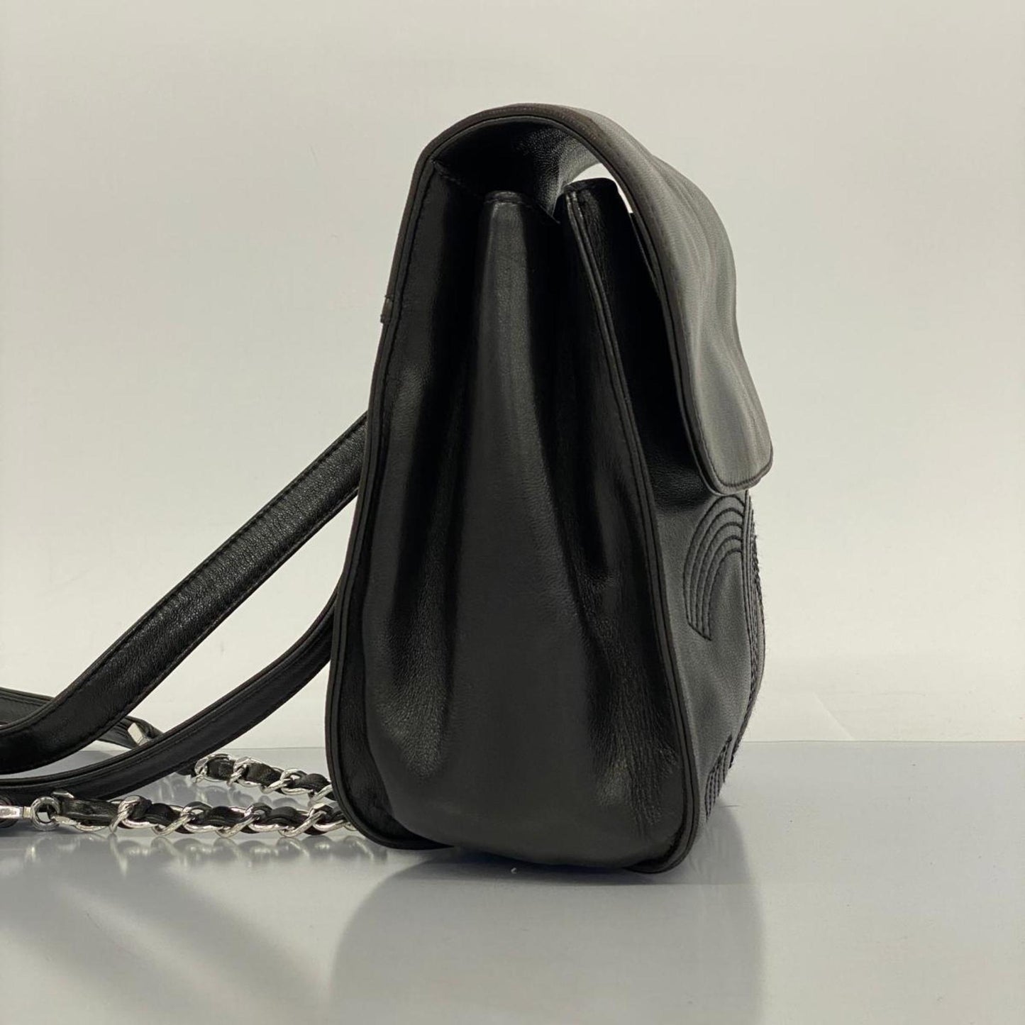 Top Quality Chanel Logo CC Backpack