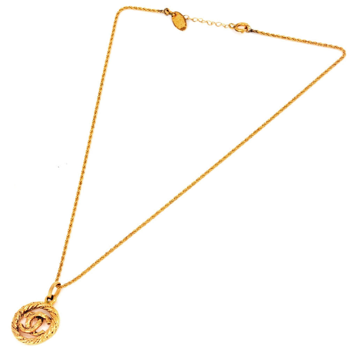 Top Quality Chanel Logo CC Necklace