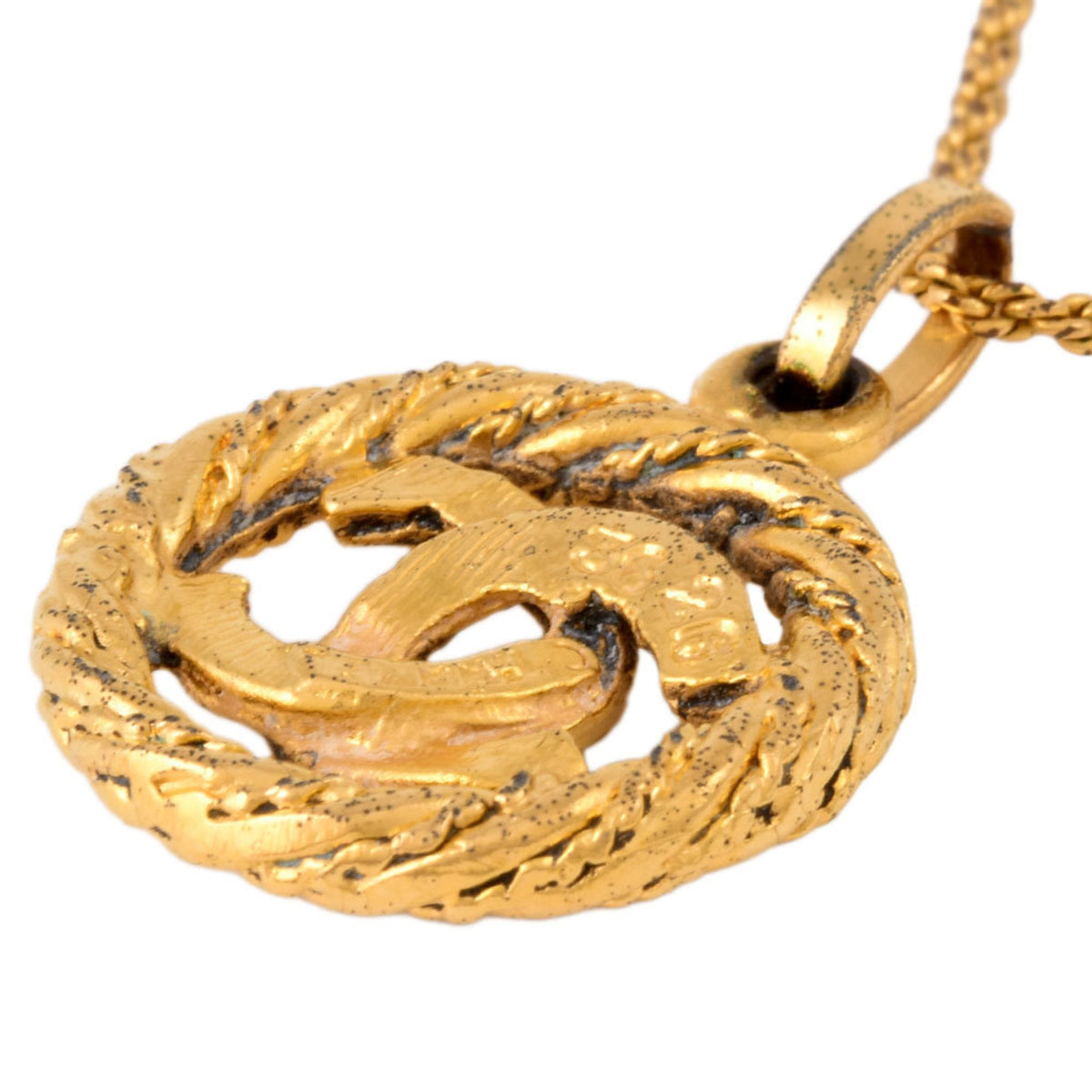Top Quality Chanel Logo CC Necklace