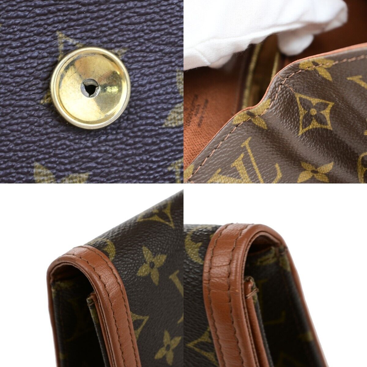 LOUIS VUITTON Pochette Dame Clutch Bag