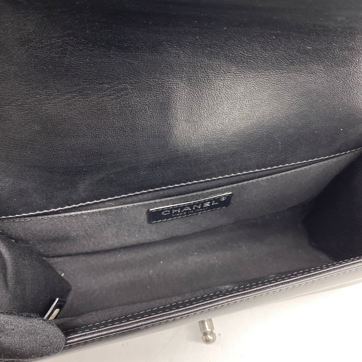 Chanel Quilted Medium Boy Bag Lambskin