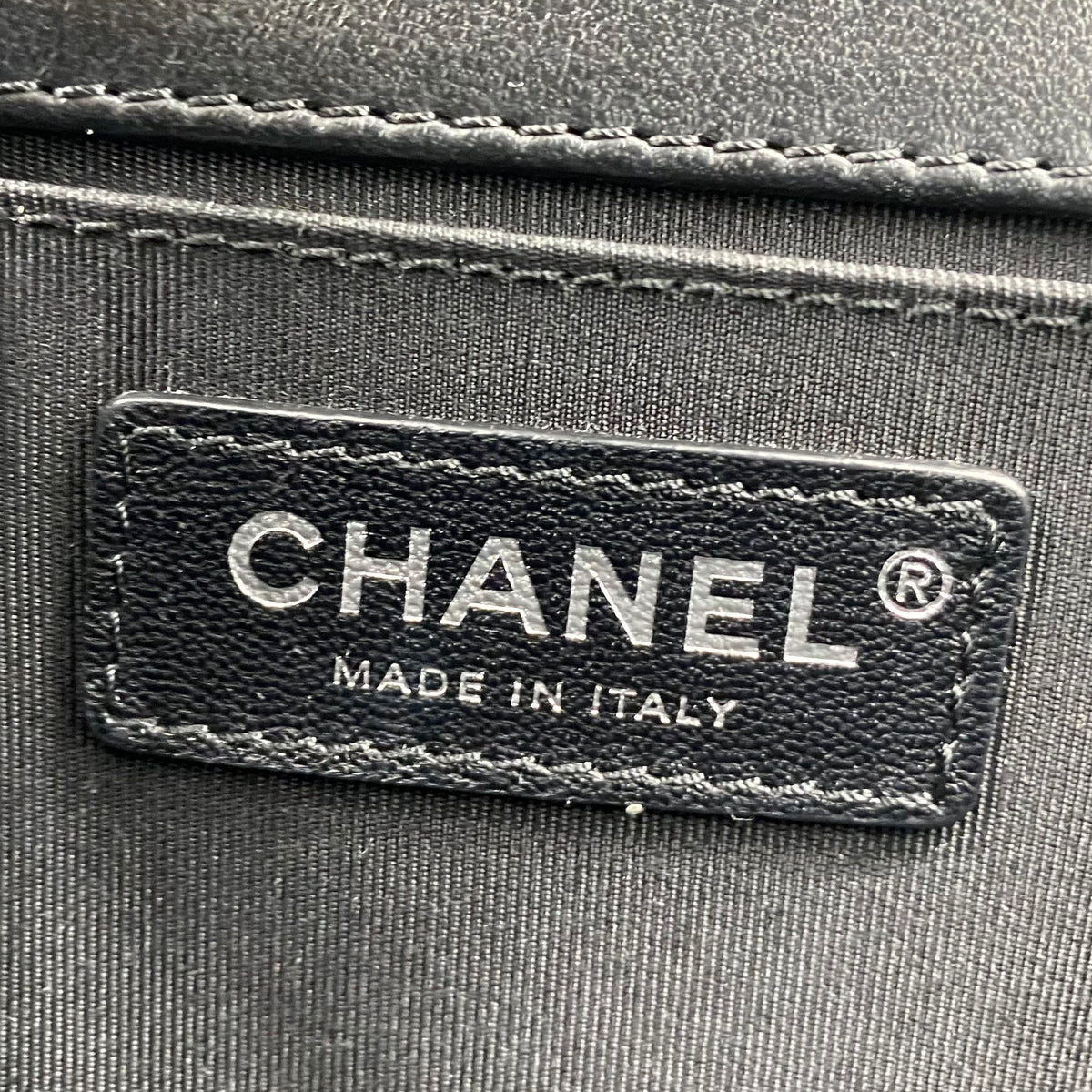 Chanel Quilted Medium Boy Bag Lambskin
